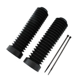 Maxbell 2Pcs Front Fork Shock Boots for Honda 250R 350x Protection Replaces Black