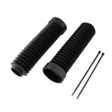 Maxbell 2Pcs Front Fork Shock Boots for Honda 250R 350x Protection Replaces Black