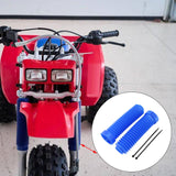 Maxbell 2Pcs Front Fork Shock Boots for Honda 250R 350x Protection Replaces Blue