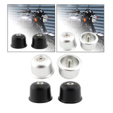 Maxbell 2 Pieces Handlebar Grips Caps for Triumph Scrambler 1200XC 2018-2022 Black