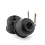 Maxbell 2 Pieces Handlebar Grips Caps for Triumph Scrambler 1200XC 2018-2022 Black