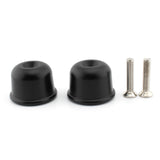 Maxbell 2 Pieces Handlebar Grips Caps for Triumph Scrambler 1200XC 2018-2022 Black