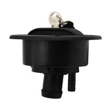 Maxbell Gravity Water Inlet Leakproof with Keys for Motorhome Camper Boat Black 28mm