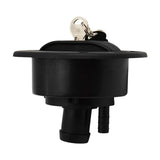 Maxbell Gravity Water Inlet Leakproof with Keys for Motorhome Camper Boat Black 28mm