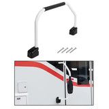 Maxbell RV Grab Handle Accessory ABS Assist Handle for Cargo Trailer RV Camper White