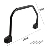 Maxbell RV Grab Handle Accessory ABS Assist Handle for Cargo Trailer RV Camper Black