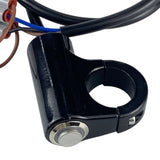 Maxbell Motorbike Motorcycle Handlebar Mount Headlight Switch 22mm 7/8inch Universal