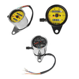 Maxbell Motorbicycle Instrument Digital Tachometer for Motorbike Modification Electroplated black