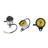 Maxbell Motorbicycle Instrument Digital Tachometer for Motorbike Modification Electroplated black