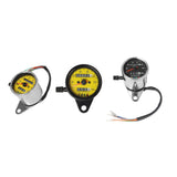 Maxbell Motorbicycle Instrument Digital Tachometer for Motorbike Modification Electroplated black