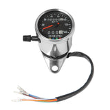 Maxbell Motorbicycle Instrument Digital Tachometer for Motorbike Modification Electroplated black