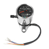 Maxbell Motorbicycle Instrument Digital Tachometer for Motorbike Modification Electroplated black