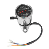 Maxbell Motorbicycle Instrument Digital Tachometer for Motorbike Modification Electroplated black