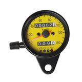 Maxbell Motorbicycle Instrument Digital Tachometer for Motorbike Modification Black yellow