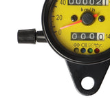 Maxbell Motorbicycle Instrument Digital Tachometer for Motorbike Modification Black yellow