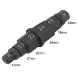 Maxbell Motorcycle Hex Axle Tool 12mm 14mm 17mm 19mm 22mm 24mm Heavy Duty Universal