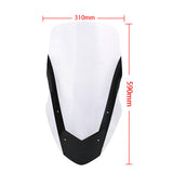 Maxbell Motorcycle Windshield Motorbike for Yamaha Nmax125 Replaces Accessories Transparent
