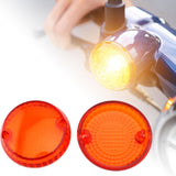 Maxbell 2x Turn Signal Lens Cover Acrylic for Yamaha V-Star 650 1100 Royal Star Orange