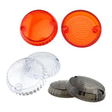 Maxbell 2x Turn Signal Lens Cover Acrylic for Yamaha V-Star 650 1100 Royal Star Orange