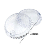Maxbell 2x Turn Signal Lens Cover Acrylic for Yamaha V-Star 650 1100 Royal Star Clear
