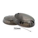 Maxbell 2x Turn Signal Lens Cover Acrylic for Yamaha V-Star 650 1100 Royal Star Smoked