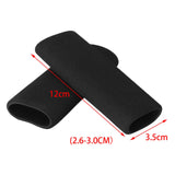 Maxbell 2Pcs Motorcycle Foam Handle Grip Covers Easy Installation Soft Replacement 27mm