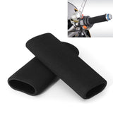 Maxbell 2Pcs Motorcycle Foam Handle Grip Covers Easy Installation Soft Replacement 27mm