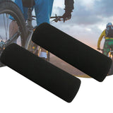 Maxbell 2Pcs Motorcycle Foam Handle Grip Covers Easy Installation Soft Replacement 27mm