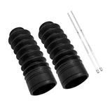 Maxbell 2 Pieces Front Fork Cover gaiter Boots for Triumph Bonneville T100 T120
