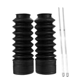 Maxbell 2 Pieces Front Fork Cover gaiter Boots for Triumph Bonneville T100 T120