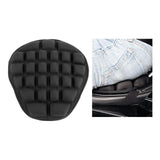 Maxbell Motorcycle Cushion Shock Resistant for Motorcycle Saddles Long Rides Black