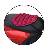 Maxbell Motorcycle Cushion Shock Resistant for Motorcycle Saddles Long Rides Red