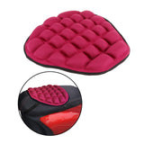 Maxbell Motorcycle Cushion Shock Resistant for Motorcycle Saddles Long Rides Red