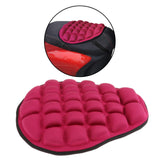 Maxbell Motorcycle Cushion Shock Resistant for Motorcycle Saddles Long Rides Red