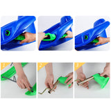 Maxbell Steerable Snow Sled Snow Tubes Sledding Heightened Back for Adults Kids Red