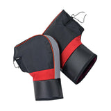Maxbell Windproof Motorcycle Handlebar Muffs Soft Warm Winter for Snowmobile 35cmx28cm Reflective