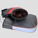 Maxbell Windproof Motorcycle Handlebar Muffs Soft Warm Winter for Snowmobile 35cmx28cm Reflective