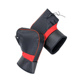 Maxbell Windproof Motorcycle Handlebar Muffs Soft Warm Winter for Snowmobile 35cmx28cm