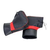 Maxbell Windproof Motorcycle Handlebar Muffs Soft Warm Winter for Snowmobile 35cmx28cm