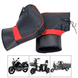 Maxbell Windproof Motorcycle Handlebar Muffs Soft Warm Winter for Snowmobile 35cmx28cm