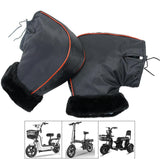 Maxbell Windproof Motorcycle Handlebar Muffs Soft Warm Winter for Snowmobile 30cmx27cm
