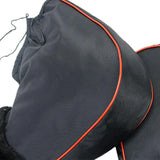 Maxbell Windproof Motorcycle Handlebar Muffs Soft Warm Winter for Snowmobile 30cmx27cm