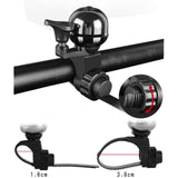 Maxbell Bike Bell Loud Crisp Clear Sound Accessory 90dB Brass Bell for Kids Black