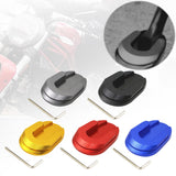 Maxbell Kickstand Enlarger Pad for Honda Forza 125 250 300 Replace High Quality Gray