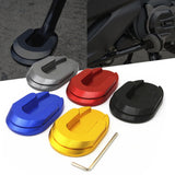 Maxbell Kickstand Enlarger Pad for Honda Forza 125 250 300 Replace High Quality Gray