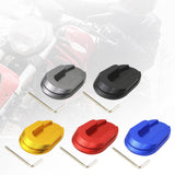 Maxbell Kickstand Enlarger Pad for Honda Forza 125 250 300 Replace High Quality Gray