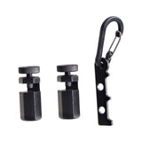 Maxbell Tall Stair Gauges Kit Framing Square Attachment Accessory Tools Anti Slip Black