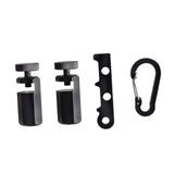 Maxbell Tall Stair Gauges Kit Framing Square Attachment Accessory Tools Anti Slip Black
