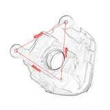 Maxbell Front Headlight Lamp Headlamp for Yamaha Yzf R6 2006 2007 Accessory
