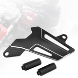 Maxbell Aluminum Alloy Front Sprocket Cover for Crf250L Crf250M Crf250 Durable Black